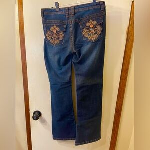 Christina V High Rise Straight Leg Jeans Size 6 #84